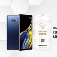 Samsung Galaxy note 8 / note 9 _ Transparent PPF Screen Protector