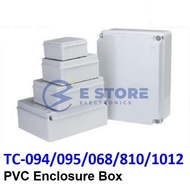 Weatherproof PVC Enclosure Box (Junction Box).