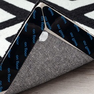 8Pcs Trapezoid Rug Gripper Reusable Anti Slip Rubber Mat Non-Slip Patch Mat Double Sided Rug Gripper