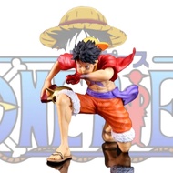 One Piece Luffy Gear 2 Action Figure Statue Carrying Mask 17cm