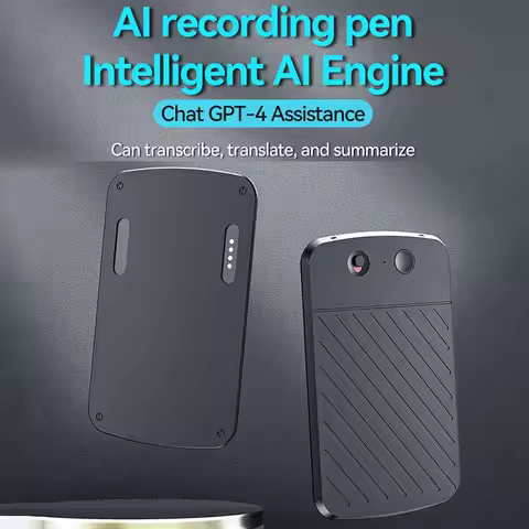 8-256GB AI ChatGPT-4 Intelligent Voice Recorder Smart Transcription Summarization & Translation Inte
