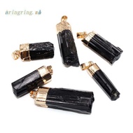 ARIN Natural Black Tourmaline Natural Stone Pendants Reiki Bead Pendant Nunatak Stone Healing Energy