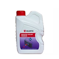 WURTH RADIATOR COOLANT RED 1L. Antifreeze point –68˚C, Boiling point 118˚C, excellent performance of