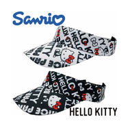 หมวก Visor Hello Kitty ปรับขนาดได้ สีขาว