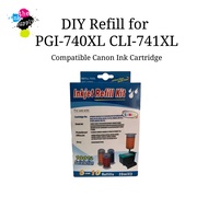 DIY Refill for PGI-740XL CLI-741XL Compatible Canon Ink Cartridge [theinksupply]