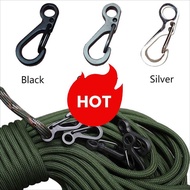 10Pcs Mini Carabiner Keychain Snap Hook EDC Survival Camping Climbing Gear