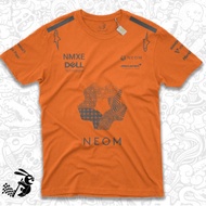 Mclaren Extreme E Baju Tshirt Microfiber