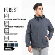 Forest Premium Windbreaker Men Jacket Reflective Jogging Running Waterproof Jacket | Jaket Lelaki -