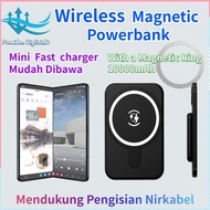 Termurah Wireless Powerbank Magnetic Fast Powerbank Mini Powerbank