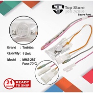MM2-287 Toshiba Refrigerator Fridge Defrost Fuse Thermostat