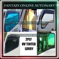 TINTED LORI 2PLY SPUTTER TAHAN PANAS UV99 IR80-90/ Tinted KILAT/UNTUK SEMUA LORI