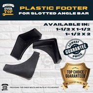 1-1/2X1-1/2 | 1-1/2X2 | PLASTIC FOOTER FOR SLOTTED ANGLE BAR | EverTop Online