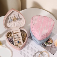 Love Simple Storage Travel Portable Jewelry Storage Box Earrings Ring Small Jewelry Box #G7.29#