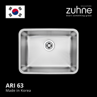 ZUHNE Ari Stainless Steel Undermount Kitchen Sink, Made in Korea