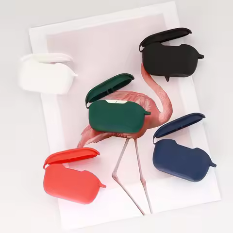Silicone Protective Case Shockproof Anti-Scratch Earphone Cover Protective Headphone Accessories Pro