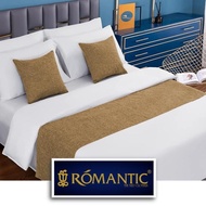 bed runner chocolate by romantic standard hotel minimalis .