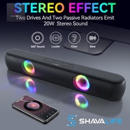 〖Tesco Store.sg〗Portable Bluetooth Soundbar Wireless Speaker with FM Radio