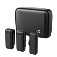 7RYMS Rimo S1LN Wireless Microphone System with 1 Receiver & 2 Microphones 50M Transmission Range Bu