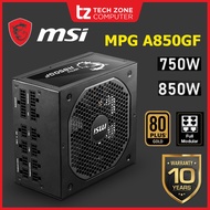 MSI MPG A750GF A850GF Fully Modular Power Supply Unit PSU 750W 850W with 80+ Gold Certified