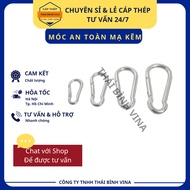 D-shaped safety hook 6mm&8mm (Lien Son plated steel)