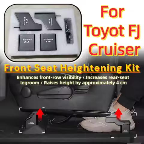 1 Set For Toyota FJ Cruiser Seat Lift Blocks FJ Cruiser Driver Passenger Seat Height Modification Ki