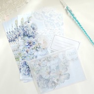 azure blueレターセット