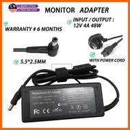 ACER 5.5*2.5mm MONITOR EK240 EK240Y EK240Q EK251Q ED270R EK271 ED320 RX241Y QG240Y ED272 SA271 EK241
