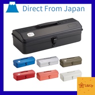 Toyo Steel (TOYO) Steel Gable-Top Toolbox Y-350 Black [Approx. W37 × D16 × H12 cm] Made in Japan Too