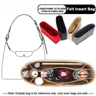 Pelapik Beg Sesuai untuk Le Pliage Xtra M Beg Hobo Kain Felt Masukkan Beg Penyusun Beg Kosmetik Beg 