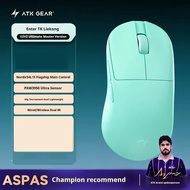 ATK U2 V2 Mini Ultimate Tri-model Wireless Gaming Mouse Dual8KHz 500mAh Lightweight PAW3950Ultra Erg