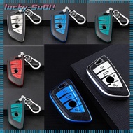 LUCKY-SUQI Remote Key , Key Protector Skin Car Key , Full Protection Holder Key Fob Cover for BMW X1 X3 X5 X6 X7 1 3 5 6 7 Series G20 G30 G11 F15 F16 G01 G02 F48