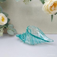 Home Crafts Soft Packaging Modern Simple Entrance TV Cabinet Decoration Conch Creative Glass Coffee 