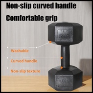 Dumbbell 1 pair hex dumbbell set 6/10/15/20KG hexdumbbell push up fitness dumbbell