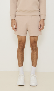 PMITH Jude Summer Sweatshorts in Beige