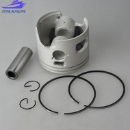 6K5-11631 6H3-11631 Boat Motor Piston Assy Ring Set Fit For Yamaha Outboards 2 Stroke 60HP-70HP