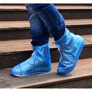 Favolook Waterproof Rain Shoe Cover Size L 40-41 - biru