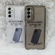 Softcase Casing Samsung M23 5G F23 5G Silicone Transparent Back ProtectorBENING hp + Camera -Fc
