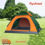 TENDA Automatic Waterproof Dome Camping Tent 6 Person 4 Person Waterproof Free Bag 2-4 Person Outdoo
