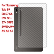 1-3 Pieces For Samsung Galaxy Tab S9 FE S9 Plus S9 A8 A9 A7 Scratch Resistant Protective Film Back Sticker