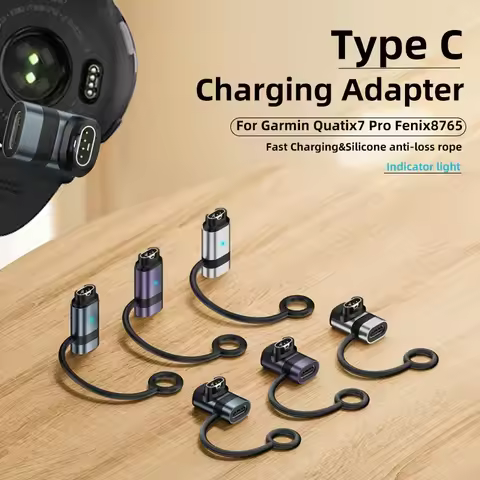 For Garmin Venu 4 3 X1 instinct 3 Corssover quatix 8 index Garmin Active 6 5 tactix 8 Type C Adapter