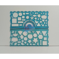 Patterned Ruler Children's/ Shape Ruler 1101
