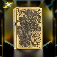 【ZIPPO官方旗艦店】十二生肖-龍防風打火機 ZA-2-156