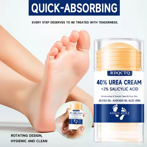 1/2PCS 42% Urea Foot Cream + 2% Salicylic Acid Intensive Hydrating Foot And Hand Care Moisturizing F