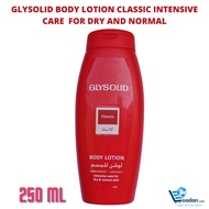 GLYSOLID BODY LOTION CLASSIC INTENSIVE CARE  FOR DRY AND NORMAL SKIN 250ml.