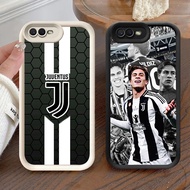 Black Case for Realme C2S C2 OPPO A3S A1K A12E White D-32 J_Juventus