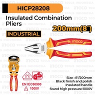INSULATED COMBINATION PLIERS (8”) INGCO HICP28208 - TANG LISTRIK KOMBINASI