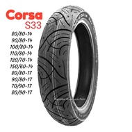 ◙✶Corsa S33 Size 14 &amp; 17 Motorcycle Tire Tubeless