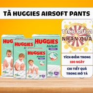 [NEW] Huggies Airsoft Pants Diapers New technology size M46/L36/XL30/XXL24
