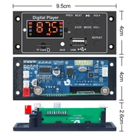Kit Modul Mp3 LCD besar 58BT 12v Digital Player