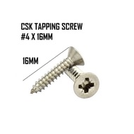CSK Self Tapping Screw #4 X 16mm / 16mm screw / small screw